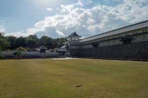 Schloss Kanazawa, hier an einem schönen Tag