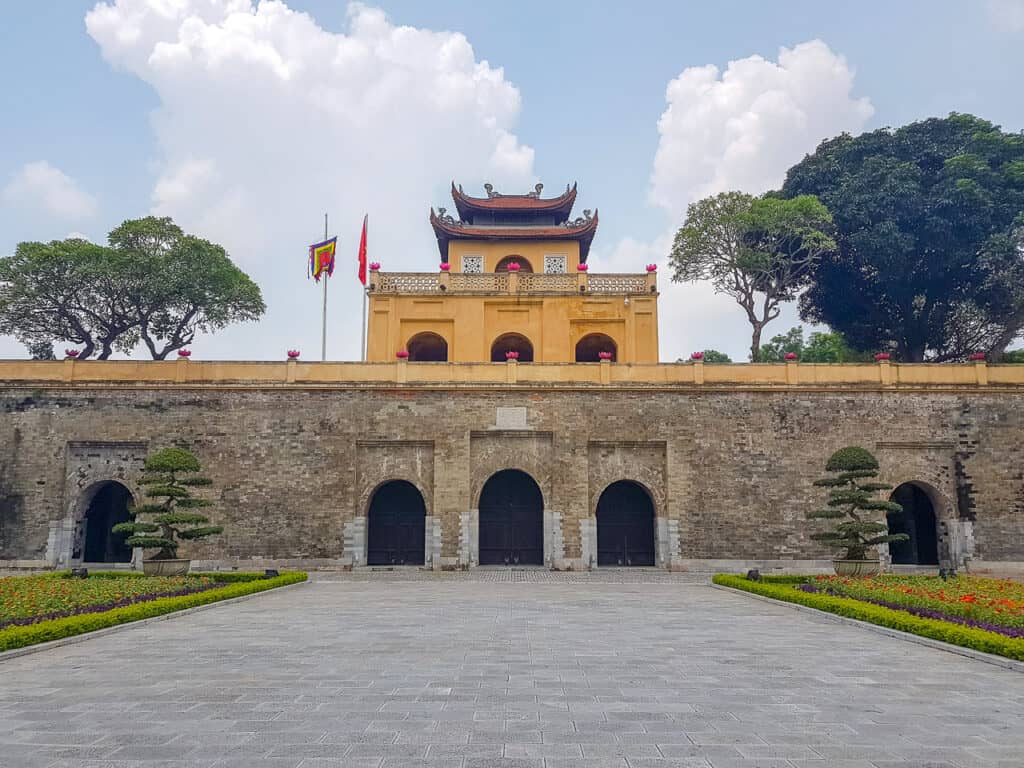Đoan Môn Tor in der Thang Long Zitadelle in Hanoi